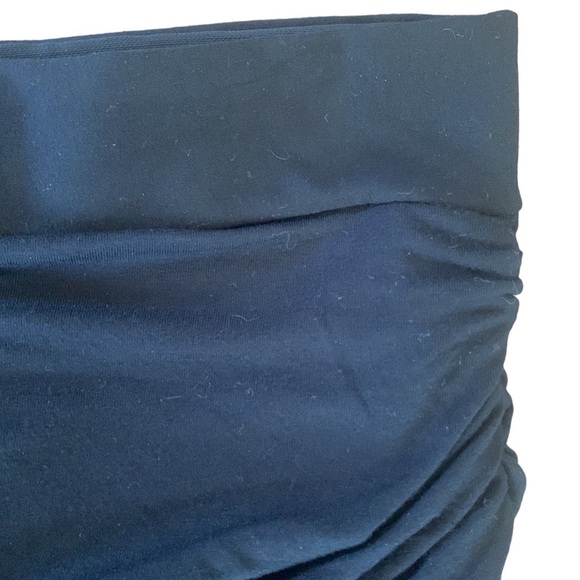 Skirted Compression Leggings Black Ruched (UK) Size Small - Picture 7 of 9